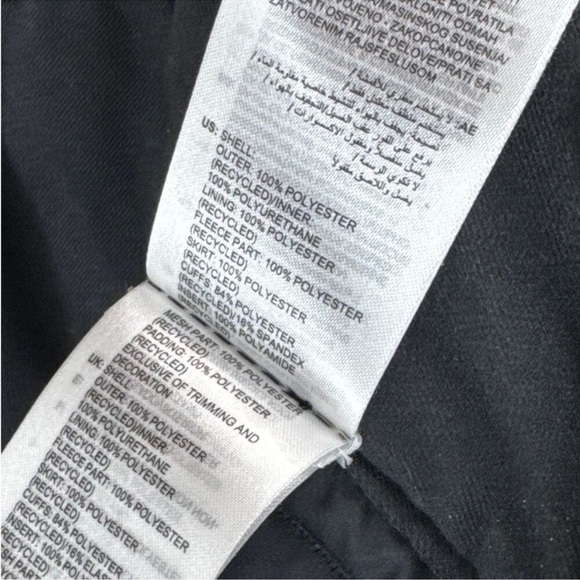 Adidas Terrex Xperior 2L Insulated x Parley Black Snow Pants Women's Size Large - Picture 9 of 15